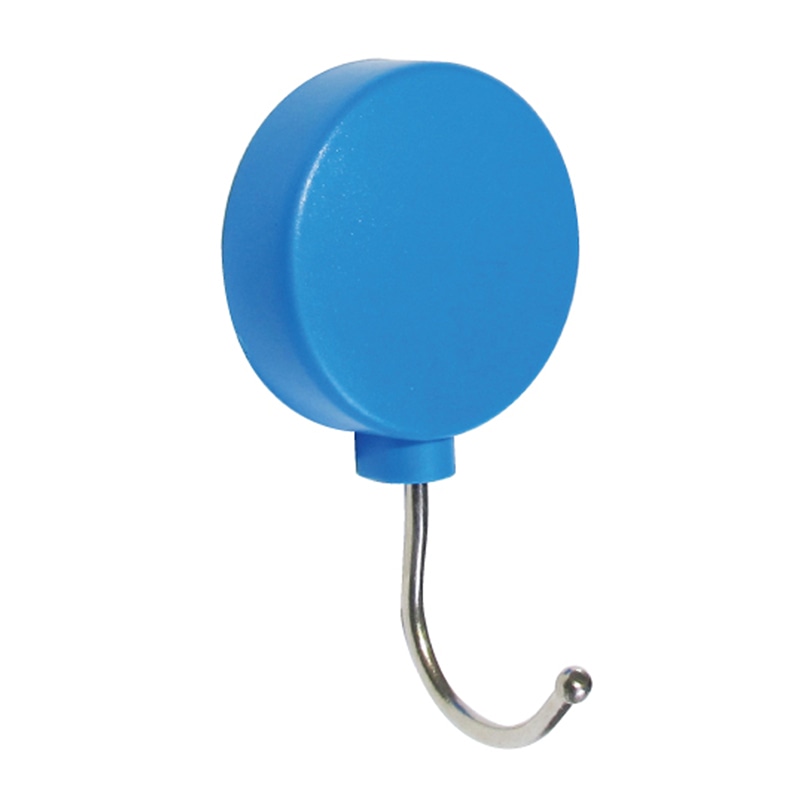 ミツヤ プラマグネットフック 中 青 PMHRM-BU 1個(ご注文単位5個)【直送品】