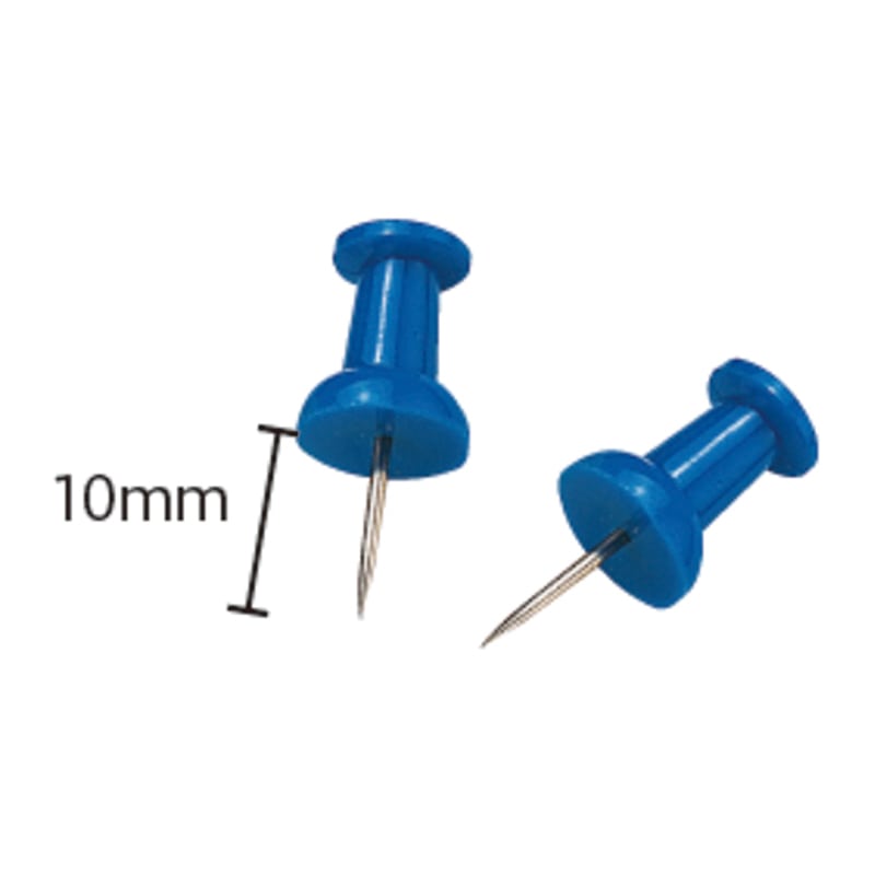 ミツヤ ボンゴピン 青 17本箱入 BX1-3-BU 1個（ご注文単位5個）【直送品】