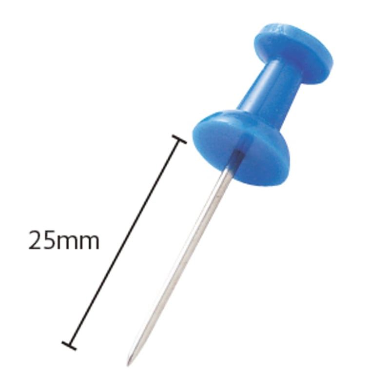 ミツヤ ロングボンゴピン 青 BX1-4-BU 1個（ご注文単位5個）【直送品】