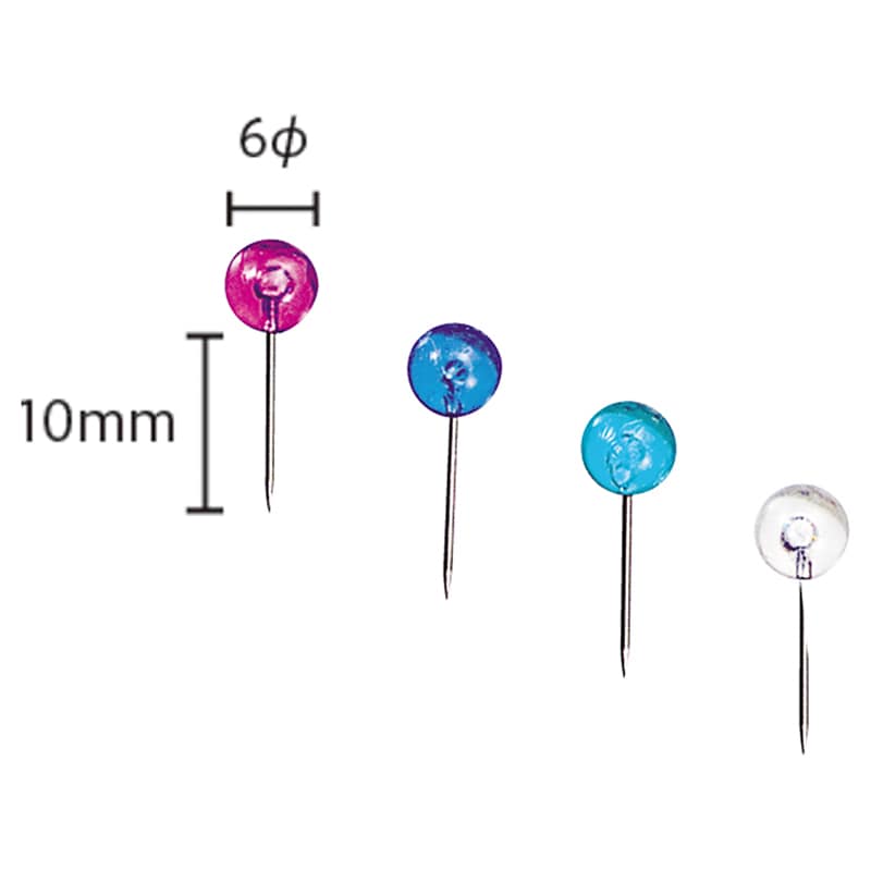 ミツヤ ツレテッテ マップピン 6mm マリンカラー TM-8-M 1個(ご注文単位5個)【直送品】