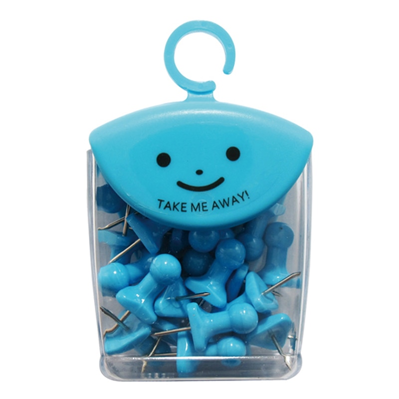 ミツヤ ツレテッテ インテリアピン パステルBU 20本入 TM-5-PB 1個（ご注文単位5個）【直送品】