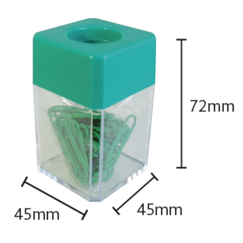 ミツヤ ゼムボックス 緑 MB-250V-GR 1個(ご注文単位10個)【直送品】