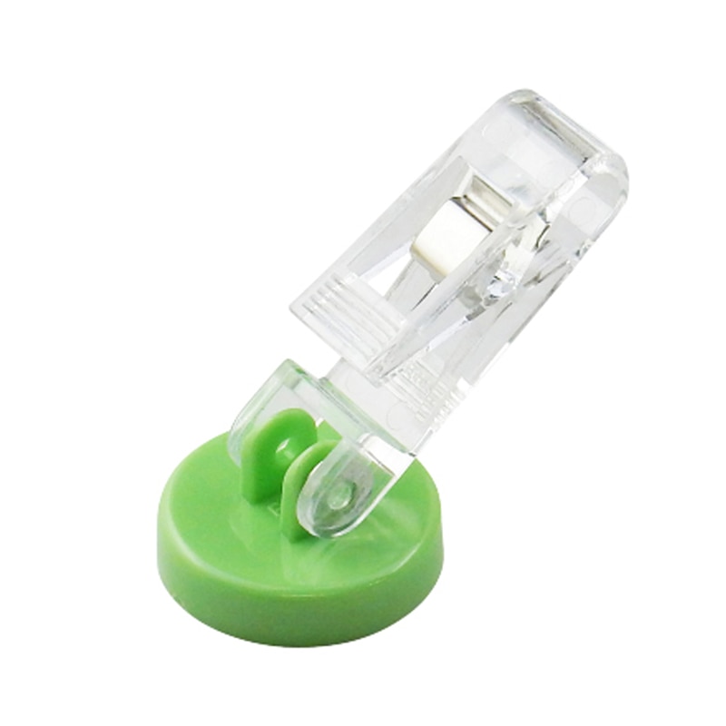 ミツヤ U型カード立て マグネット付 グリーン UC-8-G 1個（ご注文単位30個）【直送品】