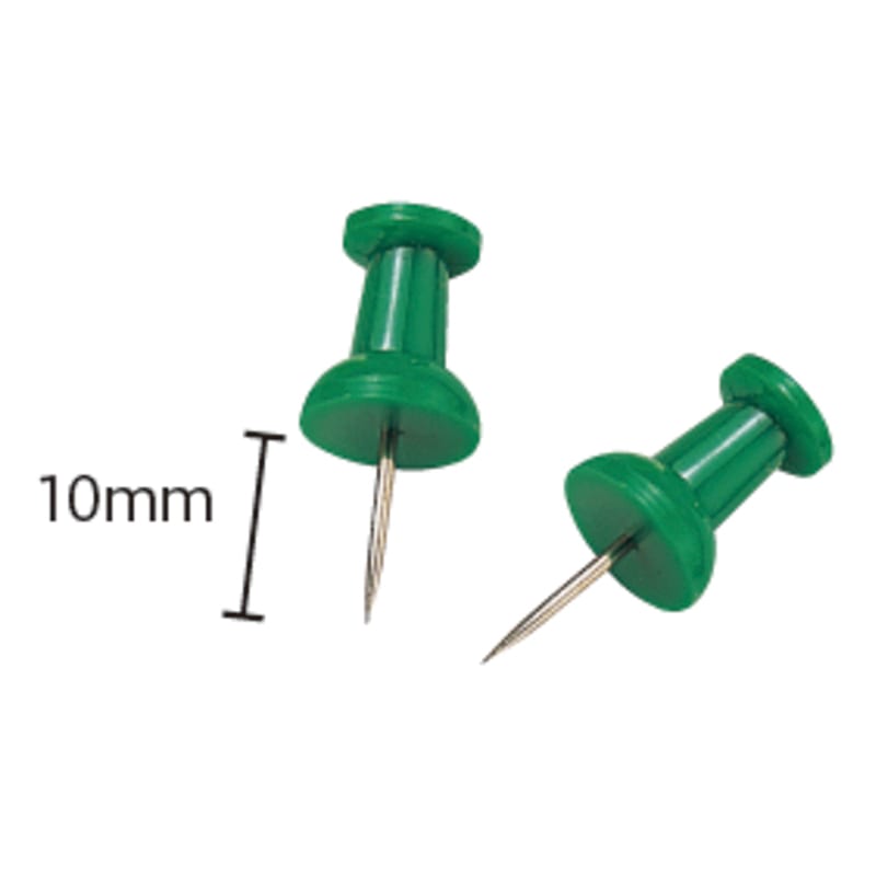 ミツヤ ボンゴピン 緑 17本箱入 BX1-3-GR 1個(ご注文単位5個)【直送品】