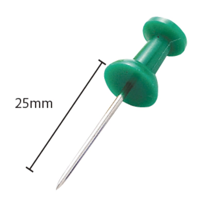 ミツヤ ロングボンゴピン 緑 BX1-4-GR 1個（ご注文単位5個）【直送品】