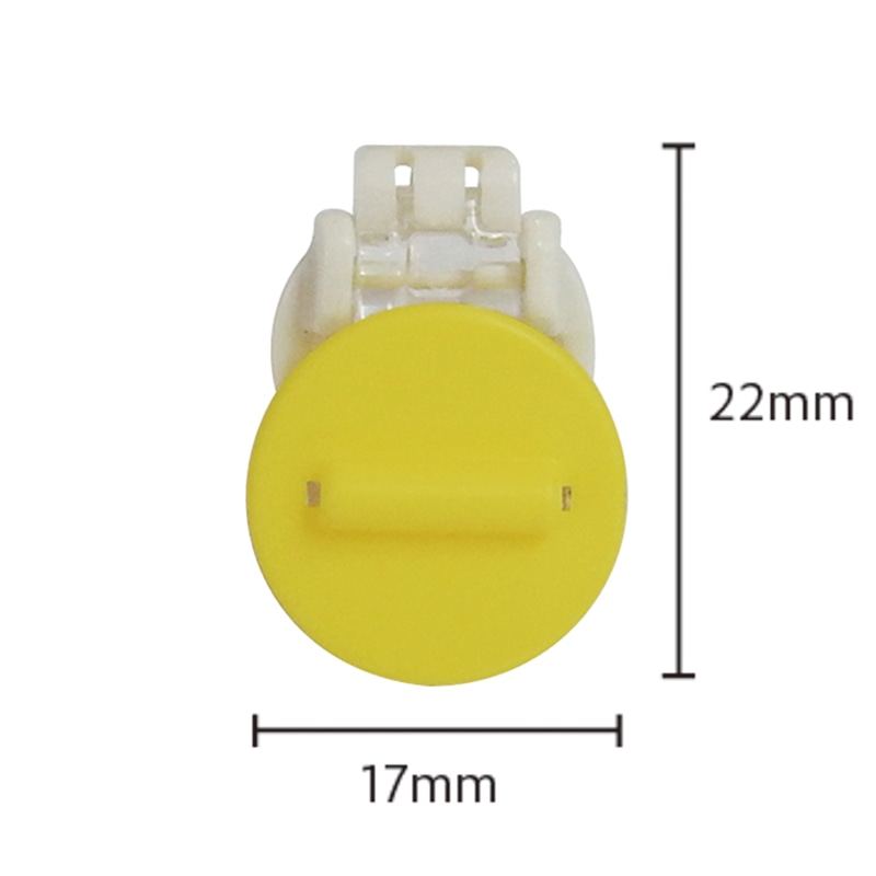 ミツヤ クリップなふだっこ イエロー CNK-YL 1個(ご注文単位5個)【直送品】