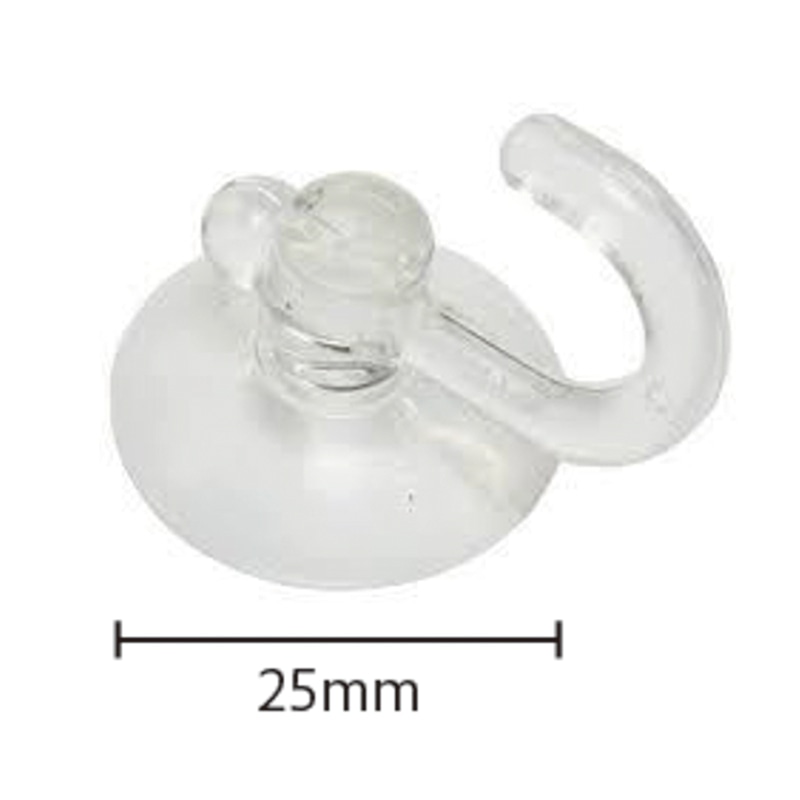 ミツヤ クリア吸盤フック スイングタイプ 300g 5個入 CKH-03 1個（ご注文単位10個）【直送品】