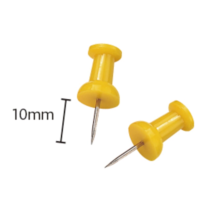 ミツヤ ボンゴピン 黄 17本箱入 BX1-3-YL 1個（ご注文単位5個）【直送品】