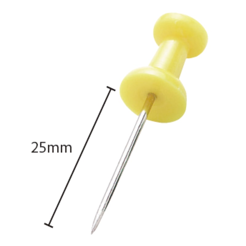 ミツヤ ロングボンゴピン 黄 BX1-4-YL 1個(ご注文単位5個)【直送品】