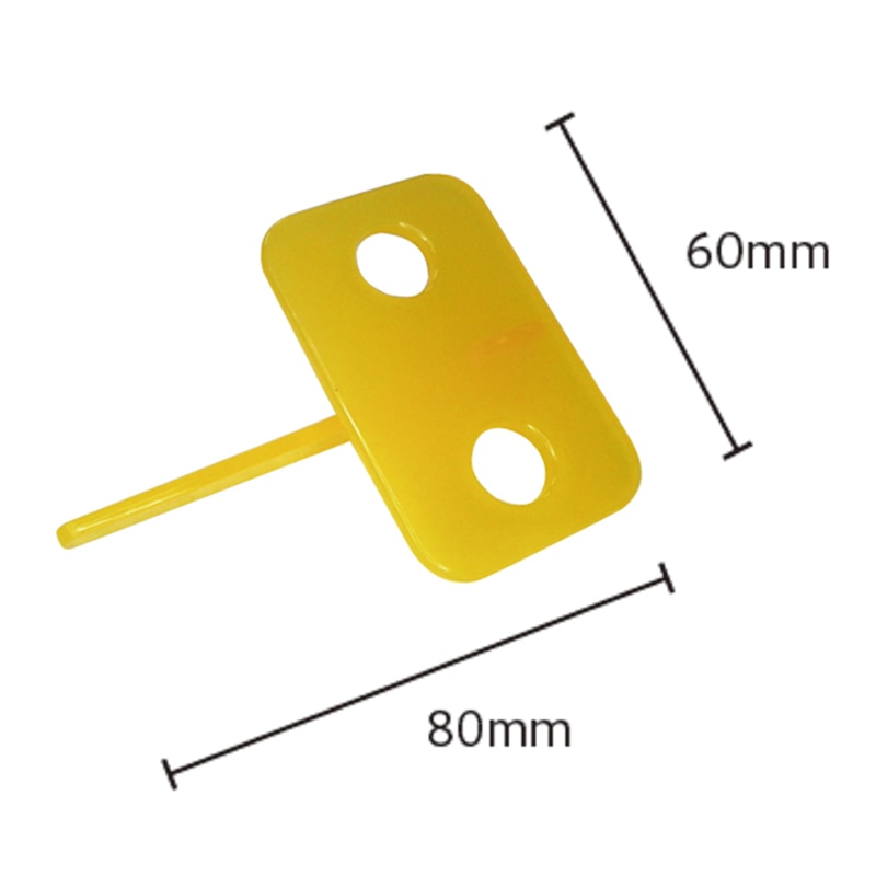 ミツヤ ダンボールクリップ ダンロック 黄 4個入 DL4P-YL 1個(ご注文単位5個)【直送品】