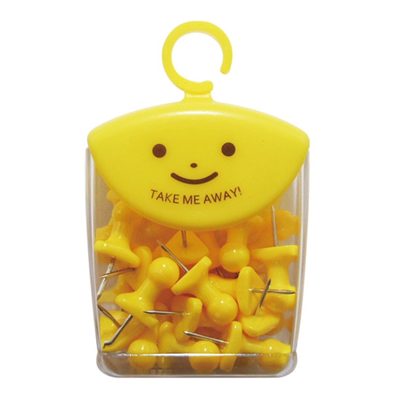 ミツヤ ツレテッテ インテリアピン パステルYL 20本入 TM-5-PY 1個（ご注文単位5個）【直送品】