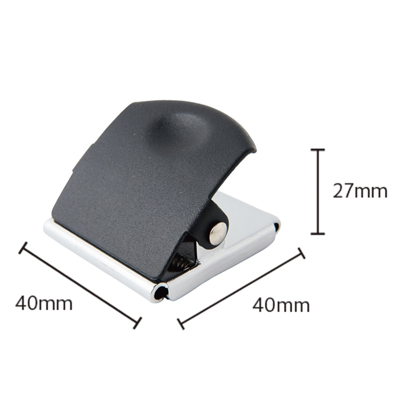 ミツヤ 強力マグネットクリップ アルマジロ M 黒 MCA-M-BK 1個(ご注文単位10個)【直送品】