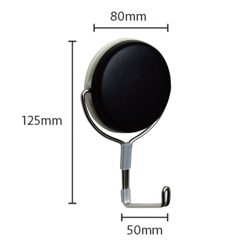 ミツヤ 強力マグネットフック モンキー 10kg 黒 MKY-10-BK 1個（ご注文単位3個）【直送品】