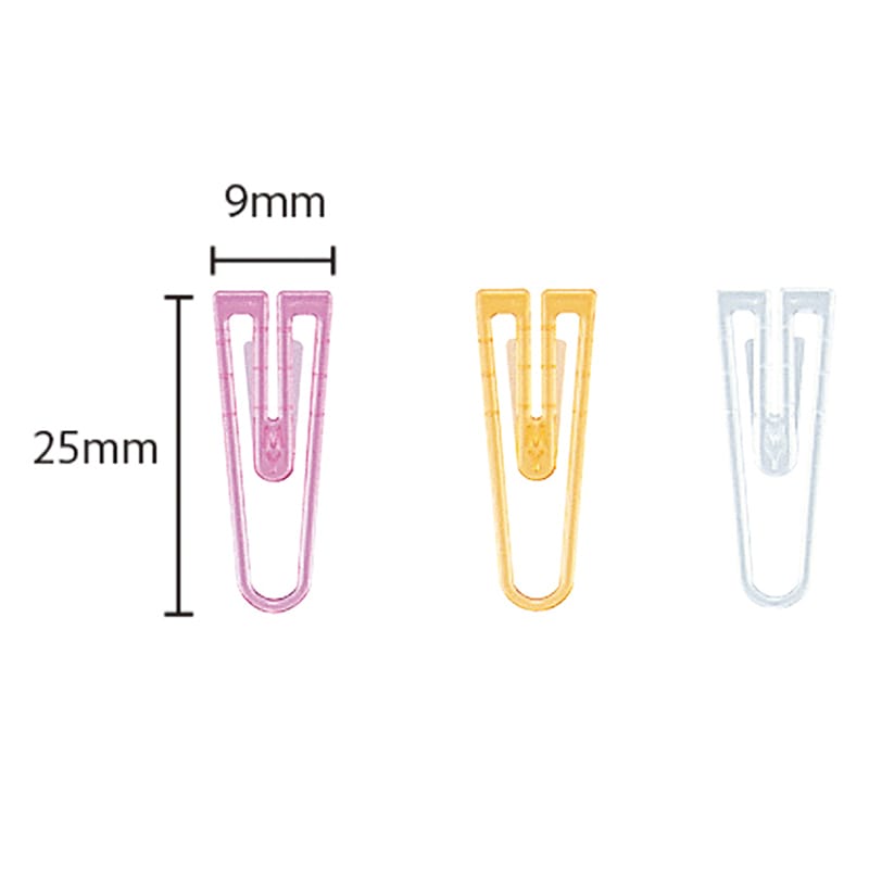 ミツヤ ツレテッテ プチゼムクリップ フルーツカラー 70本入 TM-67-F 1個（ご注文単位5個）【直送品】