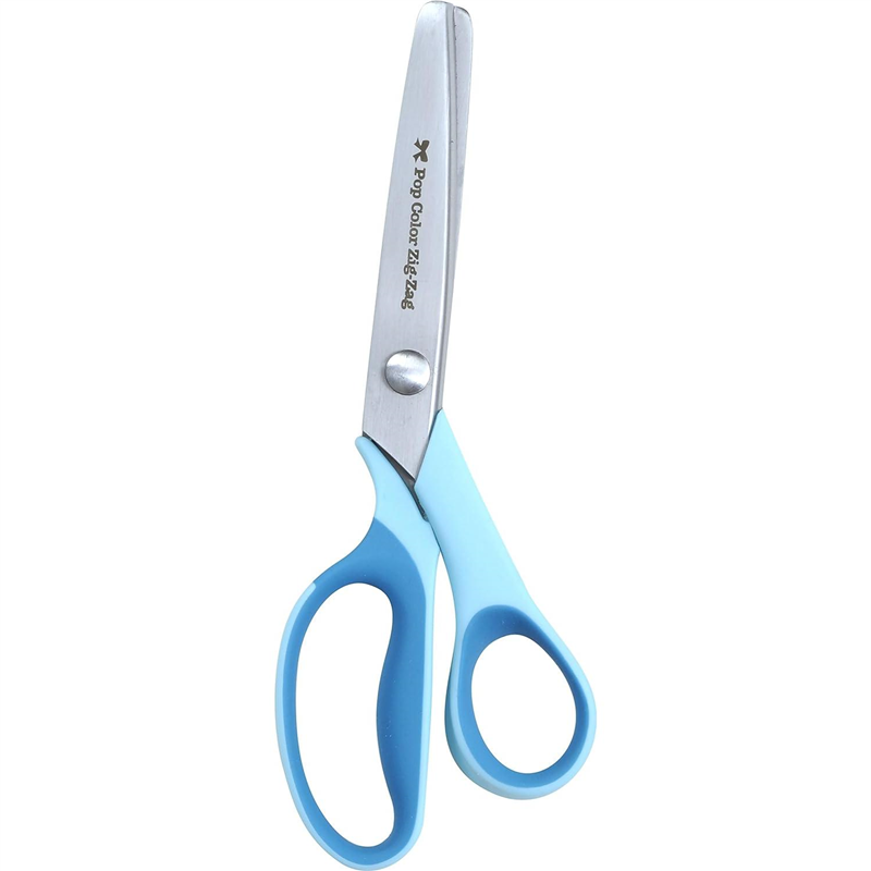 ミササ ソーイングノーション ピンキングはさみ 23cm ミントブルー 3mmピッチ 8220 1個（ご注文単位1個）【直送品】