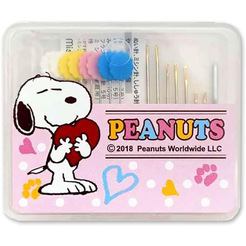 ミササ PEANUTS ニードルセット プラケース 8581 1個（ご注文単位1個）【直送品】