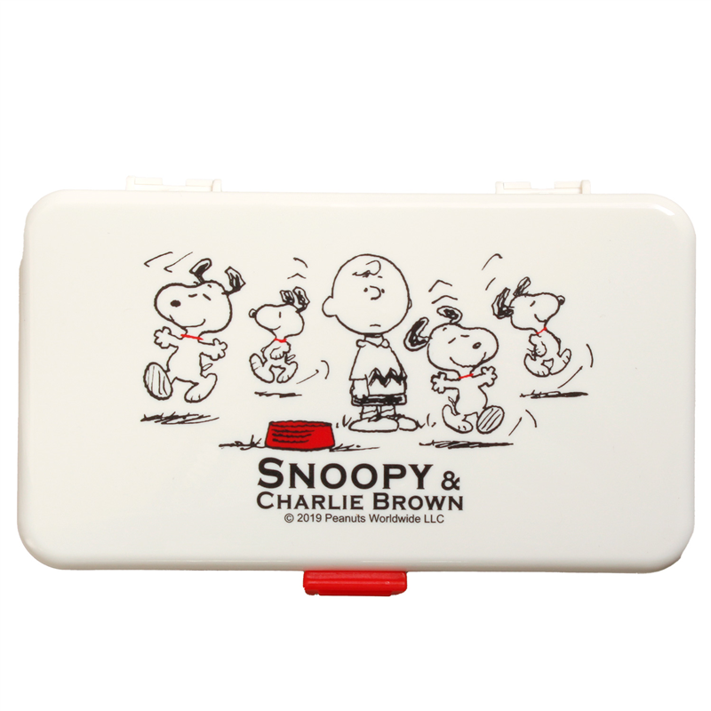 ミササ スヌーピー ソーイングセット ストッパータイプ S No.8650 ホワイト 1個（ご注文単位1個）【直送品】