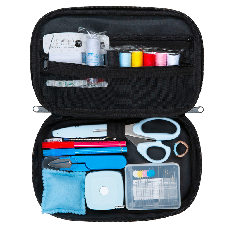 ミササ トレミー ソーイングセット お裁縫セット ブラック No.1469 1個（ご注文単位1個）【直送品】