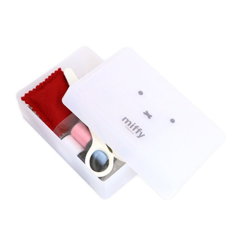 ミササ ミッフィー ソーイングセット スモールタイプ No.19002 ホワイト 1セット（ご注文単位1セット）【直送品】