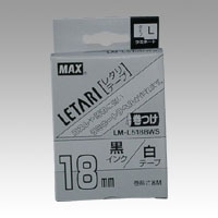 LM-L518BWS ビーポップミニ マーキング用巻つけテープ 1個 (ご注文単位1個)【直送品】