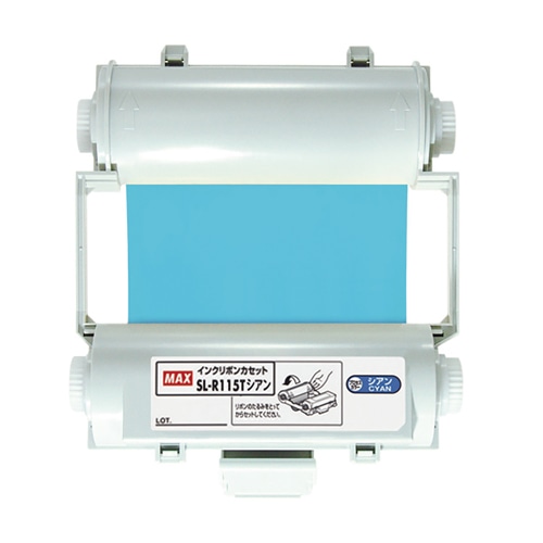 SL-R115T ビーポップインクリボン シアン 1巻 (ご注文単位1巻)【直送品】