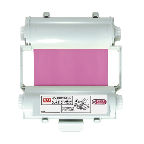 SL-R116T ビーポップインクリボン マゼンタ 1巻 (ご注文単位1巻)【直送品】