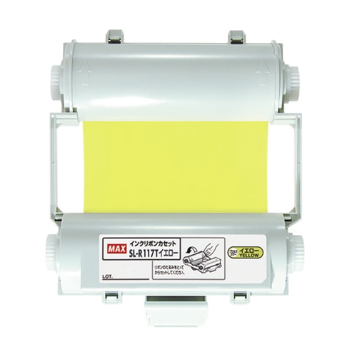 SL-R117T ビーポップインクリボン イエロー 1巻 (ご注文単位1巻)【直送品】