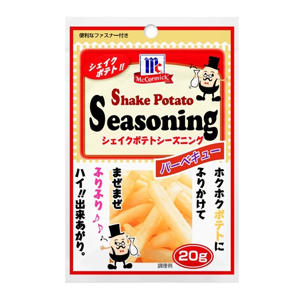 ユウキ食品 シェイクポテトシーズニング バーベキュー 20g 常温 1袋※軽(ご注文単位1袋)※注文上限数12まで【直送品】