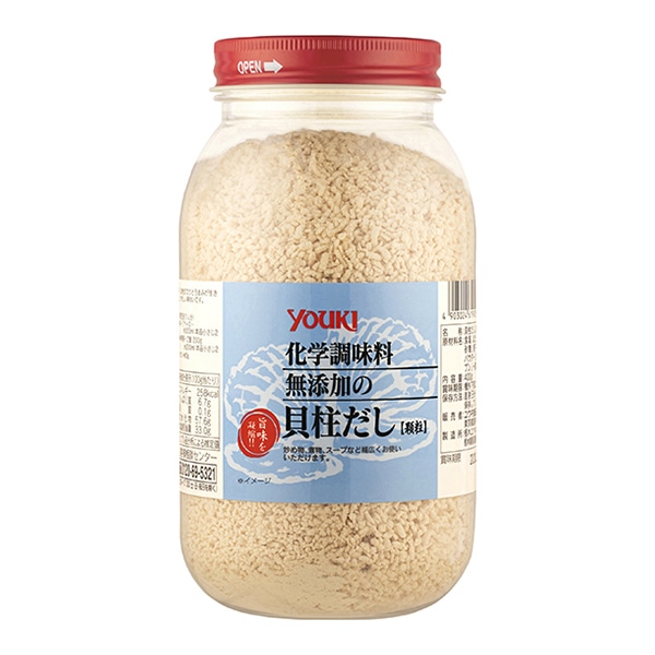 ユウキ食品 化学調味料無添加の貝柱だし 400g 常温 1個※軽（ご注文単位1個）※注文上限数12まで【直送品】