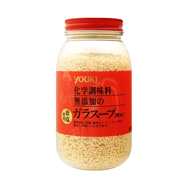 ユウキ食品 化学調味料無添加のガラスープ　顆粒 400g 常温 1個※軽（ご注文単位1個）※注文上限数12まで【直送品】