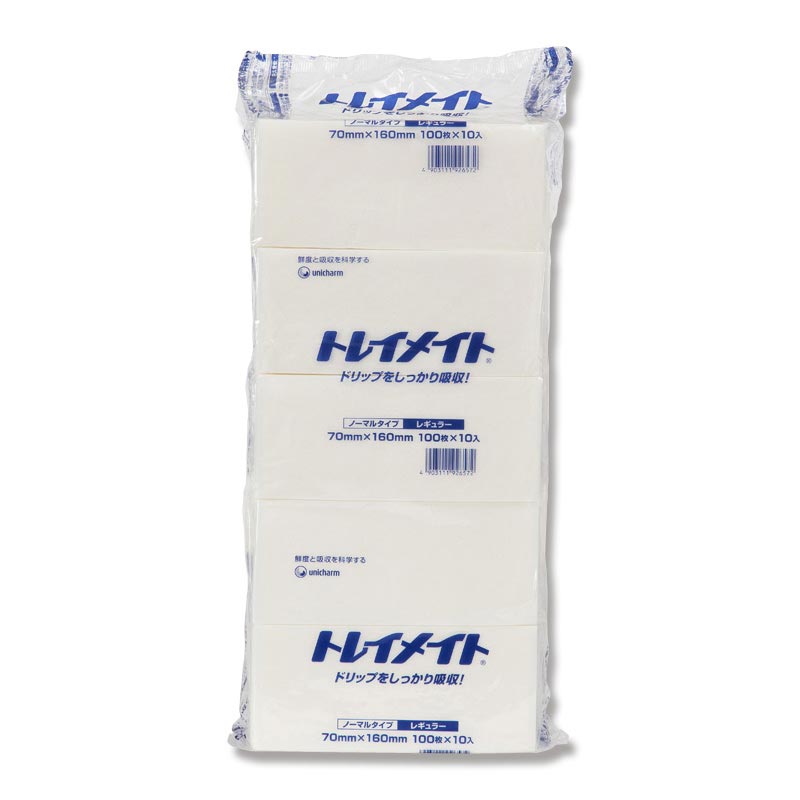 >ユニ・チャーム 鮮度保持シート Gトレイメイト 白 70×160 1000枚/袋