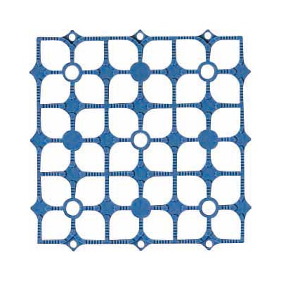 山崎産業 ハイテックマット ブルー F-34-HK-BL 1枚（ご注文単位240枚）【直送品】