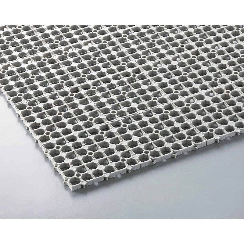 山崎産業 ハイテックマット グレー F-34-HK-GR 1枚(ご注文単位240枚)【直送品】