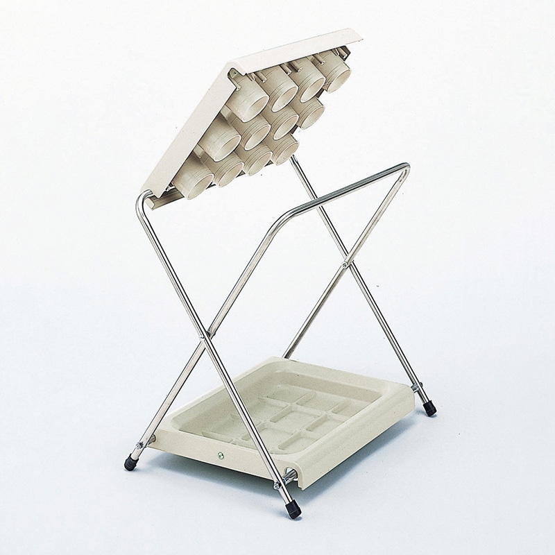 山崎産業 傘立て アンブラー 折りたたみ EX-12 12本立 YA-55L-ID 1台（ご注文単位1台）【直送品】