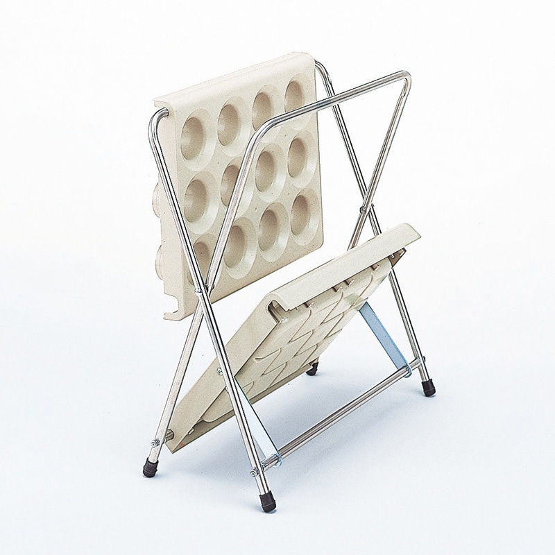 山崎産業 傘立て アンブラー 折りたたみ EX-12 12本立 YA-55L-ID 1台（ご注文単位1台）【直送品】