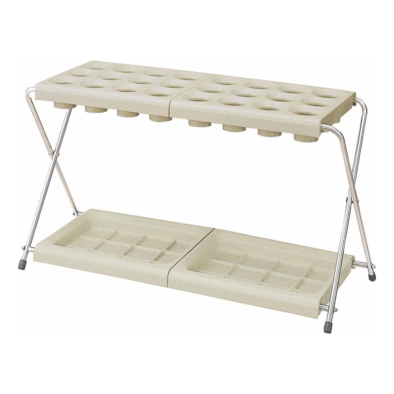 山崎産業 傘立て アンブラー 折りたたみ EX-24 24本立 YA-56L-ID 1台（ご注文単位1台）【直送品】