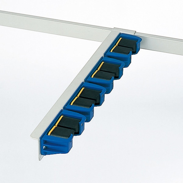 山崎産業 清掃システムラック用 モップハンガー4連 C300-050X-OP 1個（ご注文単位1個）【直送品】