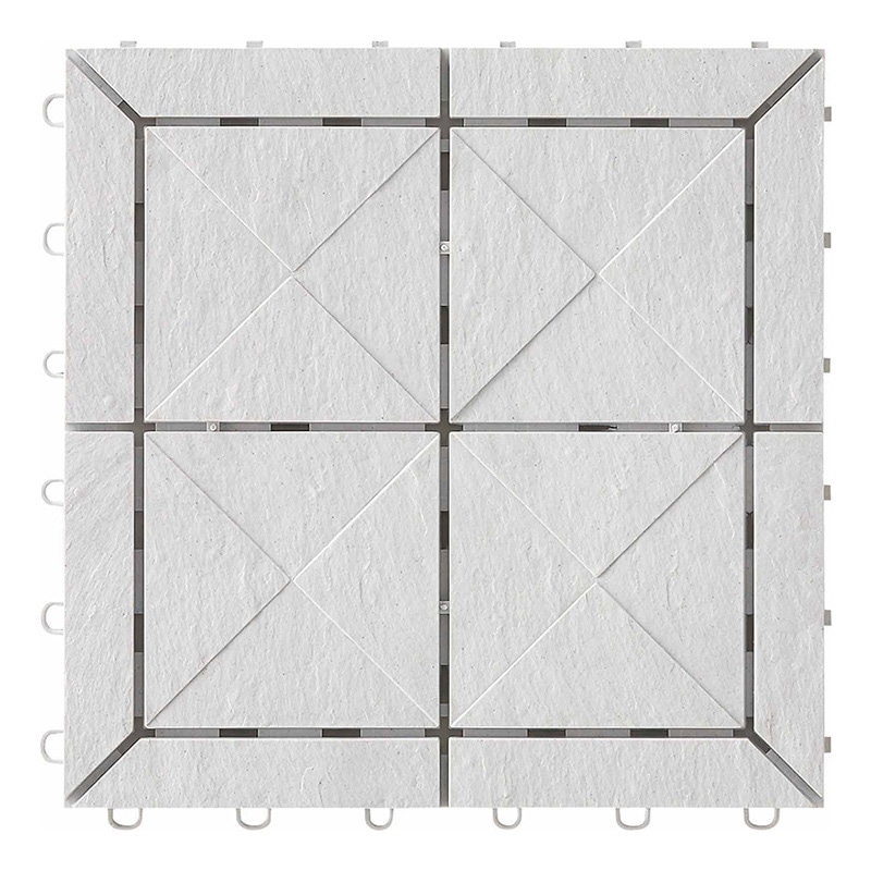 山崎産業 スノコ 石目ユニットE ライトグレー F-209-HK-LGR 1枚（ご注文単位30枚）【直送品】