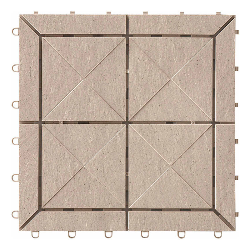 山崎産業 スノコ 石目ユニットE ストーングレー F-209-HK-SGR 1枚（ご注文単位30枚）【直送品】