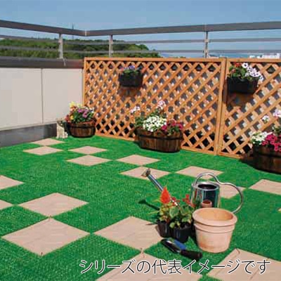 山崎産業 スノコ 石目ユニットE ストーングレー F-209-HK-SGR 1枚（ご注文単位30枚）【直送品】