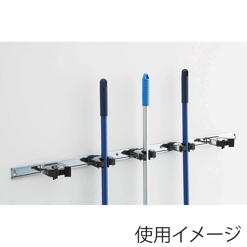 山崎産業 コンドル モップキャッチS 5本掛け FU585-005X-MB 1個(ご注文単位1個)【直送品】