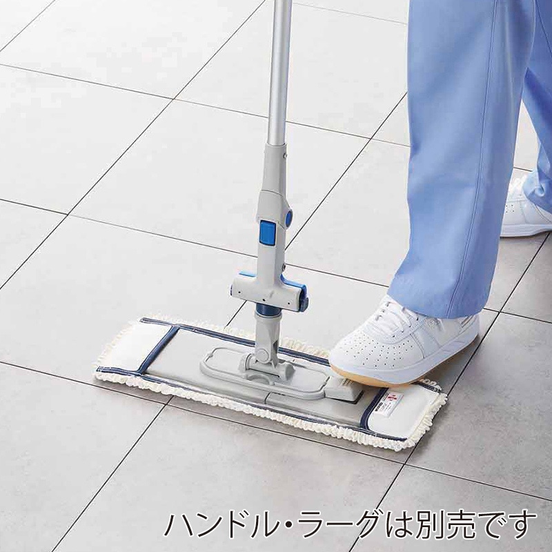 山崎産業 プロテック ワンタッチ ワイドフレッシュモップ MO592-000U-MB 1個(ご注文単位1個)【直送品】