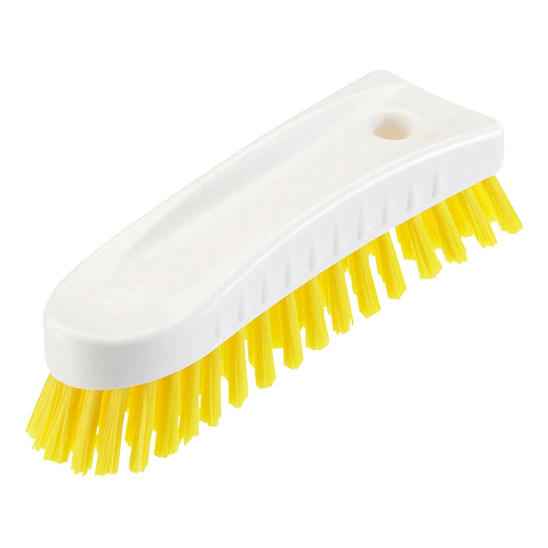 山崎産業 HG ハンドブラシS ソフト イエロー CL612-000X-MB-Y 1個(ご注文単位1個)【直送品】