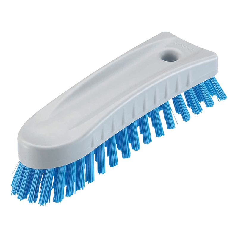 山崎産業 HG ハンドブラシH ハード ブルー CL613-000X-MB-BL 1個(ご注文単位1個)【直送品】