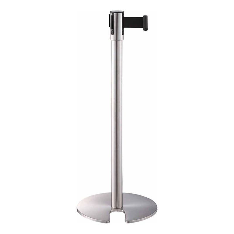 山崎産業 ガイドポール ベルト内蔵 ステンレス IB-90 ブラック YG-24C-SA-B 1台（ご注文単位2台）【直送品】