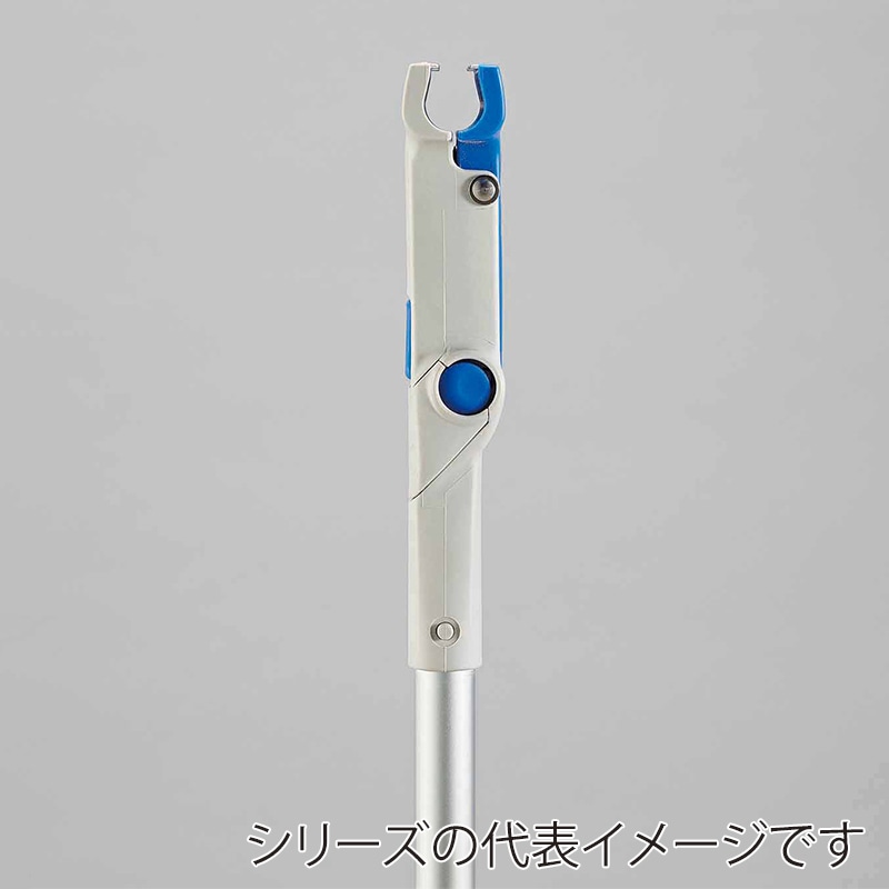 山崎産業 プロテック フリーハンドルタッチワン アルミ 伸縮柄 ブルー MO657-000N-MB-BL 1本(ご注文単位1本)【直送品】