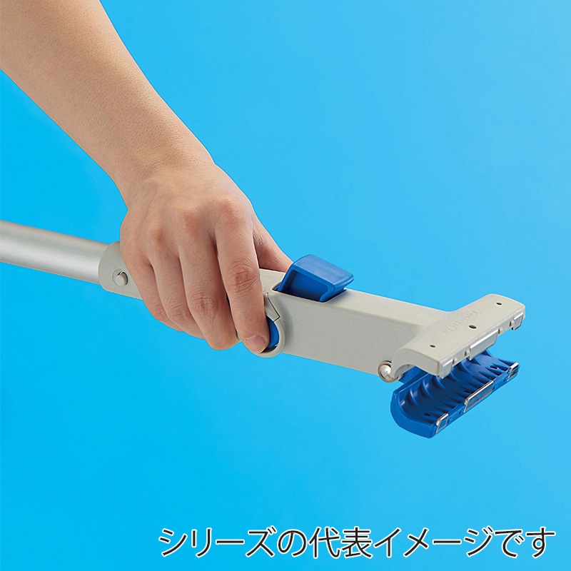 山崎産業 プロテック フリーハンドルタッチワン アルミ 伸縮柄 イエロー MO657-000N-MB-Y 1本(ご注文単位1本)【直送品】