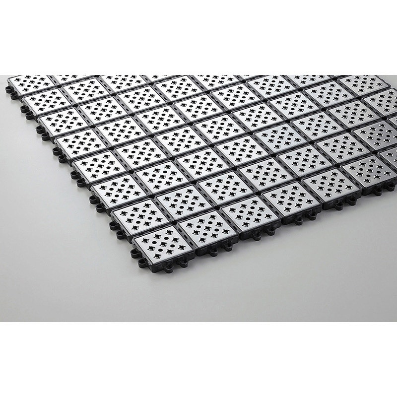 山崎産業 防滑マット ノンスリップ メタルグリップ 本駒 F-226 1枚（ご注文単位1枚）【直送品】