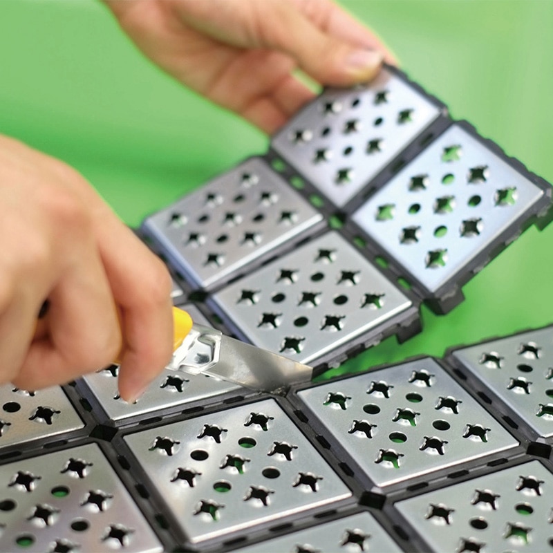 山崎産業 防滑マット ノンスリップ メタルグリップ 本駒 F-226 1枚（ご注文単位1枚）【直送品】