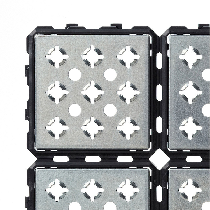 山崎産業 防滑マット ノンスリップ メタルグリップ 本駒 F-226 1枚（ご注文単位1枚）【直送品】